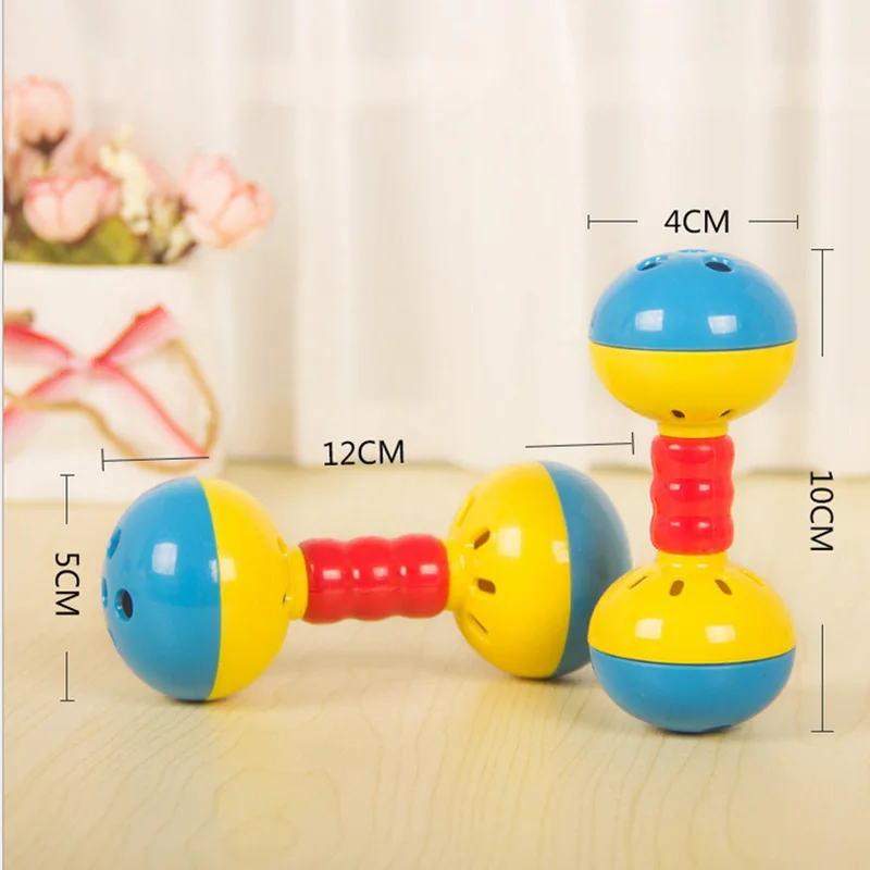 1-Pc-Baby-Rattles-Toys-Stroller-Plastic-Double-Head-Music-Hand-Shaking-Educational-Kids-Toys-for