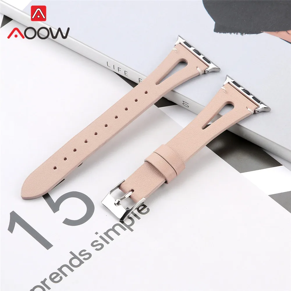 Ремешок из натуральной кожи с принтом для Apple Watch 40 мм 44 мм для iwatch 38 мм 42 мм ремешок серии 4 3 2 1 браслет аксессуары