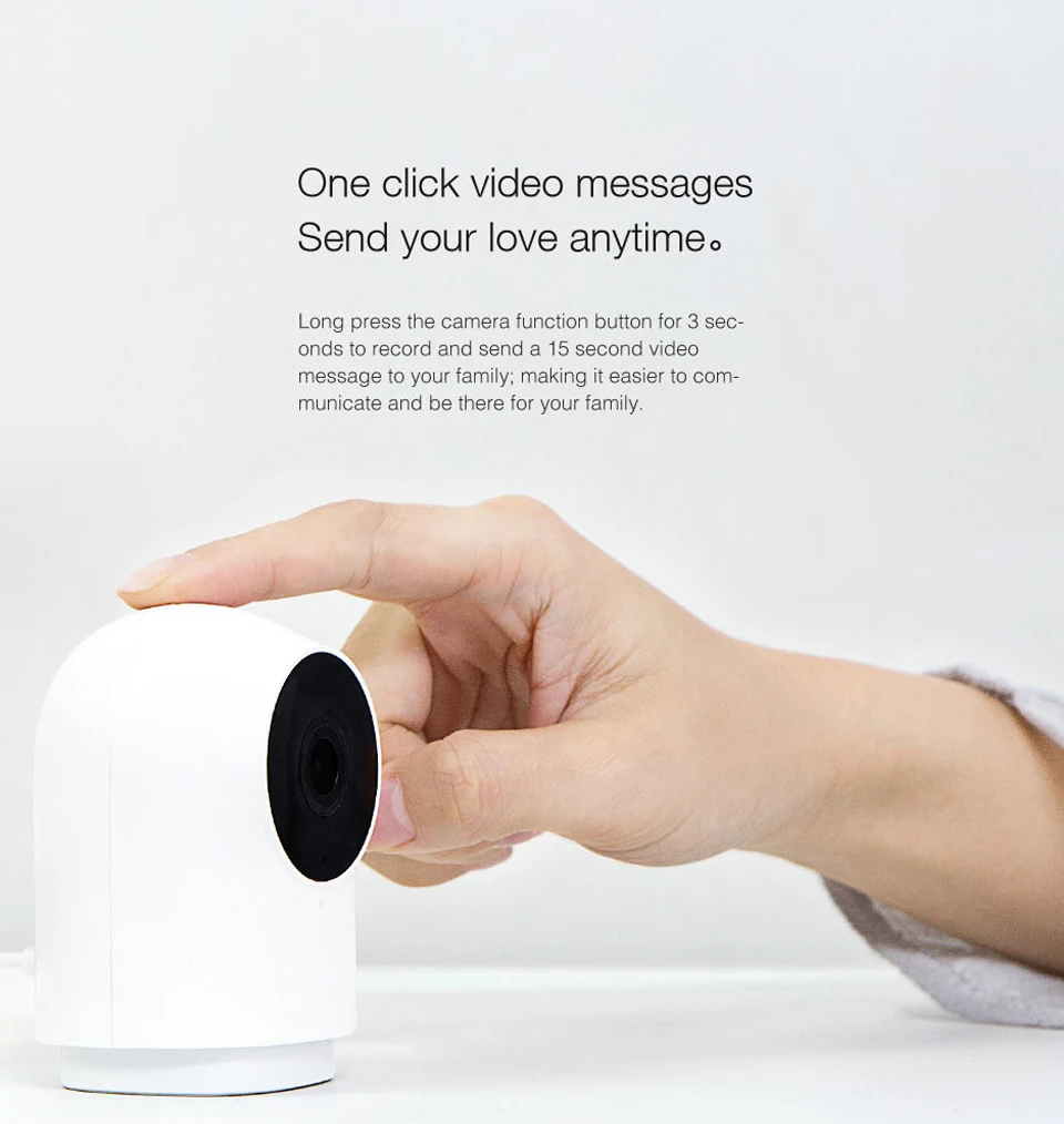 mi jia Aqara монитор 1080P умная ip-камера G2 концентратор шлюз издание Zigbee умная охранная сигнализация для Xiaomi mi дома