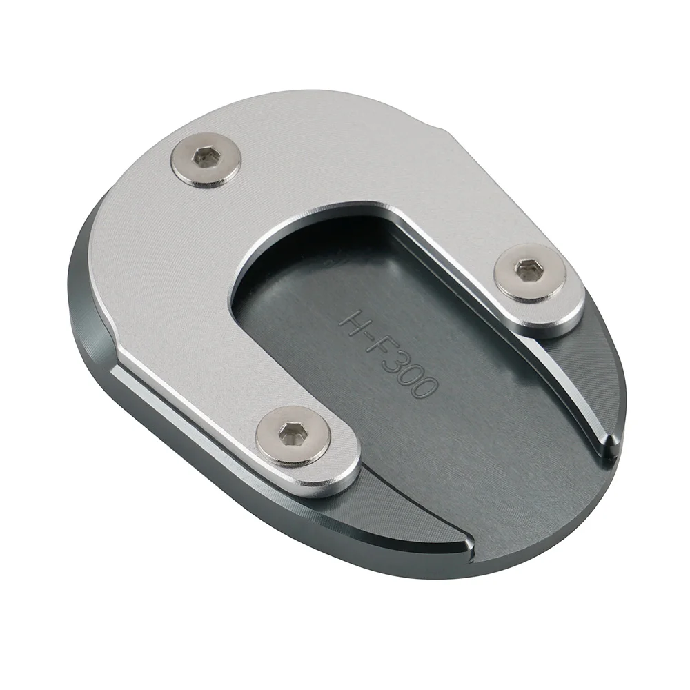Titanium Мотоцикл боковая стойка Pad плиты подставки расширение для Yamaha FJR1300 FJR 1300 2001- 2013 2012 - Цвет: Titanium