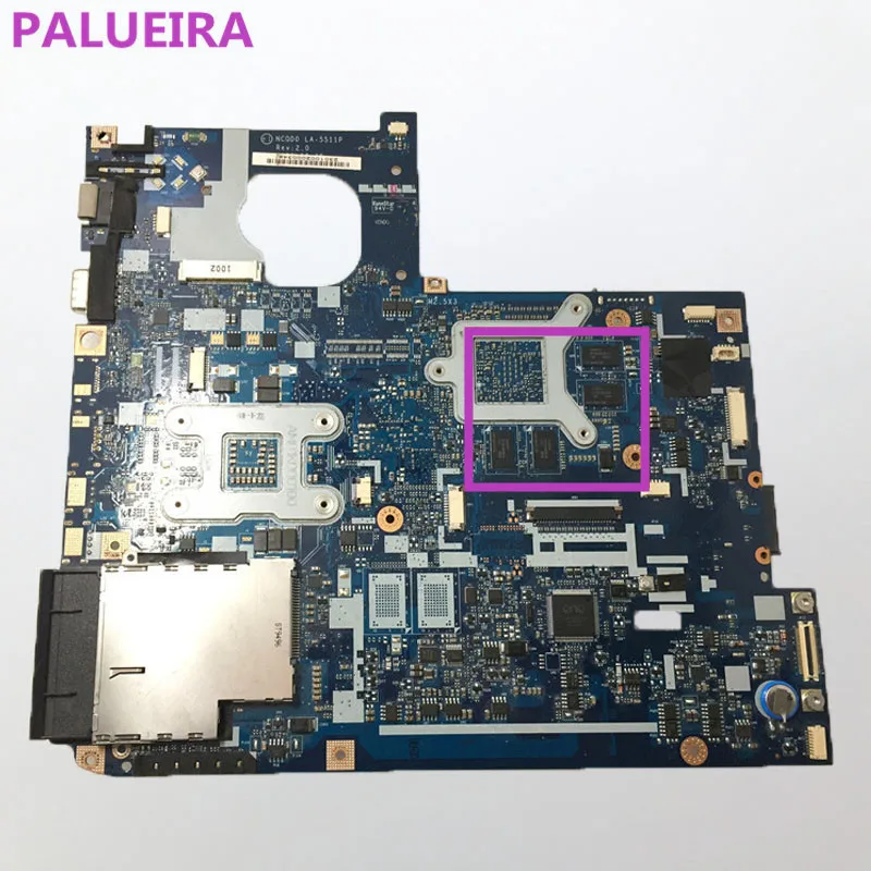 PALUBEIRA для ACER aspire 5942 5942g материнская плата LA-5511P REV.2.0 MB. PMN02.001 NCQD1 MBPMN02001 отлично работает