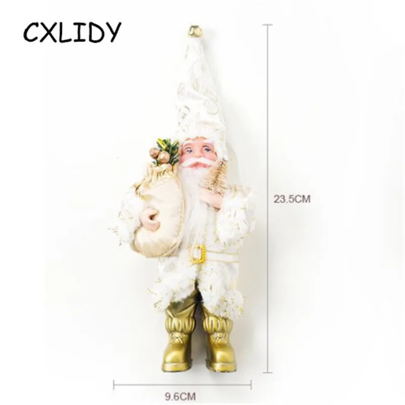 Santa Claus Doll Mini Santa Claus Doll Creative Cloth Home Decoration Ornaments Christmas Party Supplies Christmas Gifts qq177 (4)