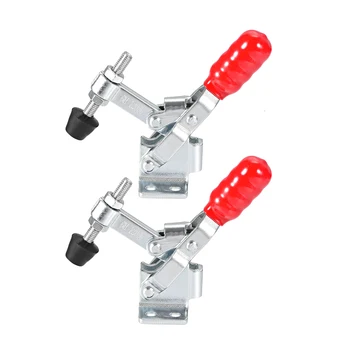 

uxcell 2 Pack Hand Tool Vertical Toggle Clamp Quick Release Clamp 200 lbs/91kg Holding Capacity
