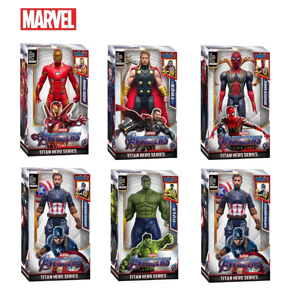 Marvel The Avengers Superheld Spiderman Action Figur Figuren Iron Man Thor 30cm 