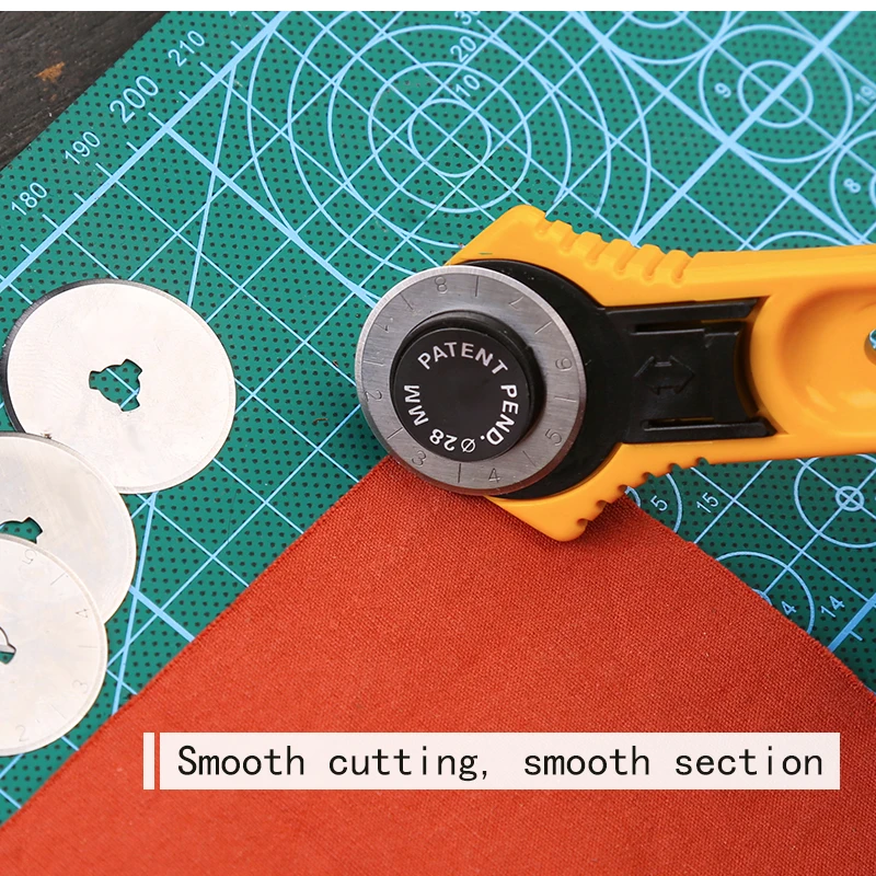 28mm /45 mm Rotary Replacement Blades Paper Cutter Knitting Circular Cutting Patchwork Leather Crafts Rotary Cutter craft cutting tools
