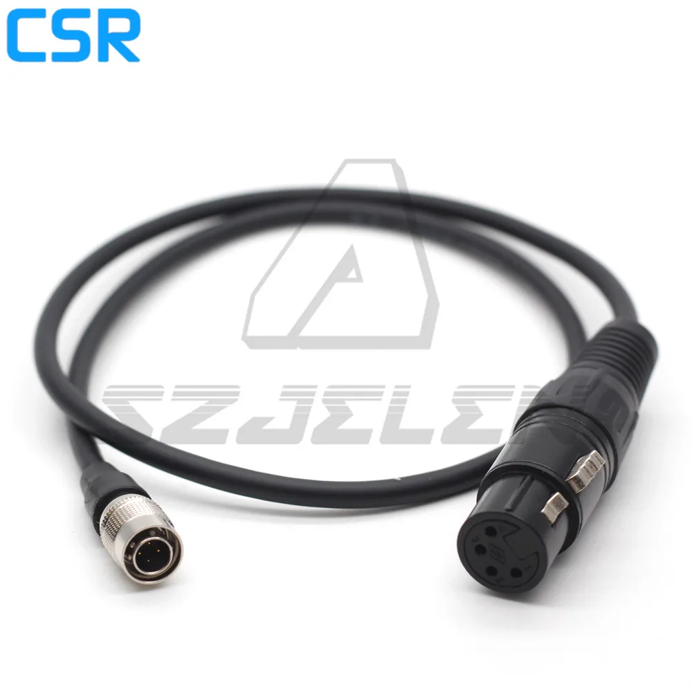 Камера sony/ARRI AMIRA 12V power Hirose 4pin to xlr female для камеры шнур питания монитора|Соединители|
