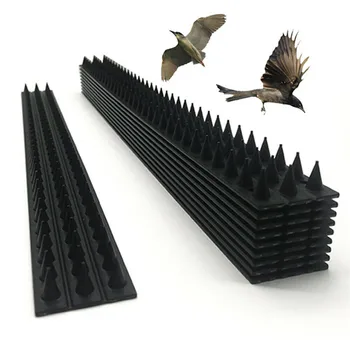 

10Pcs Plastic Spikes Practical Squirre Birds Pigeons Easy Install Intruder Repellent Outdoor Fence Wall Spikes Garden Security