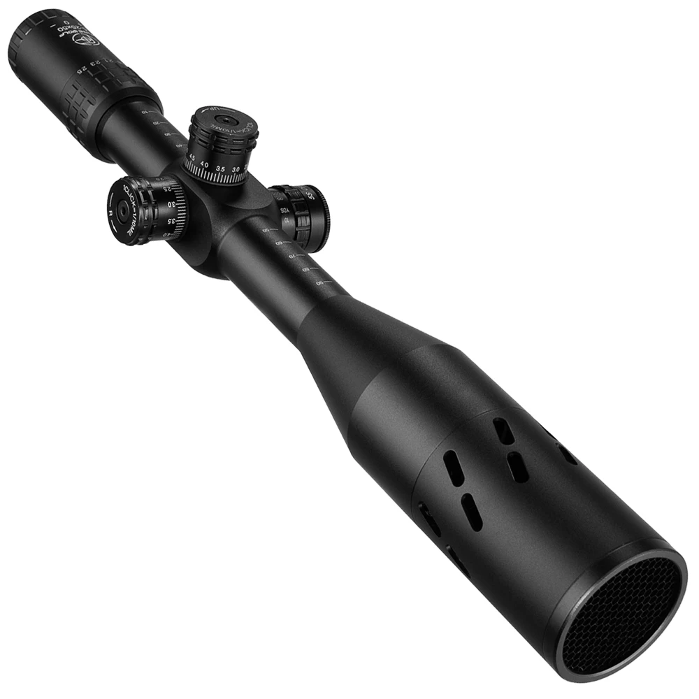 Тактический охотничий прицел FIREWOLF 5 25x50 Z1000 FFP большие створки для Маховиков