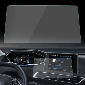 

CITALL Car Dashboard Navigation Screen Protector Film Cover Fit for Peugeot 3008 5008 GT 2017 2018