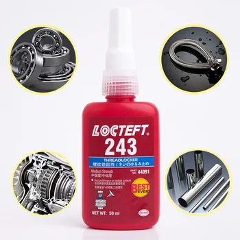 

Anaerobic Glues 243 Glue Strength Metal Thread Locking Seal Epoxy Resin Factory Super Glue 50ml Large Capacity