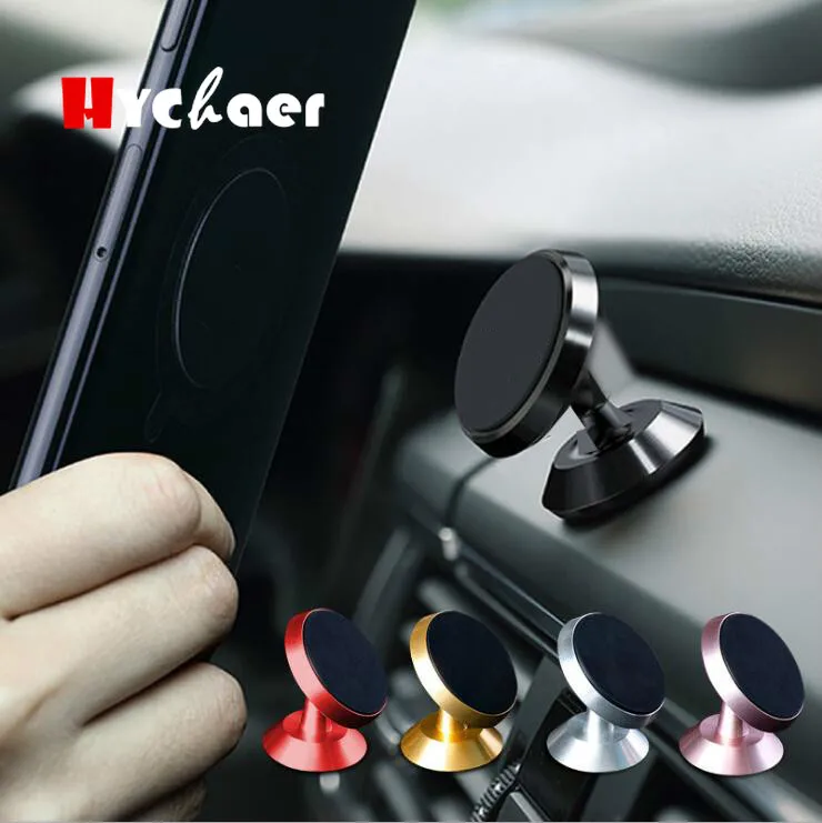 Magnetic Car Phone Holder For iPhone XS X Samsung Magnet Mount in Cell Mobile Stand |