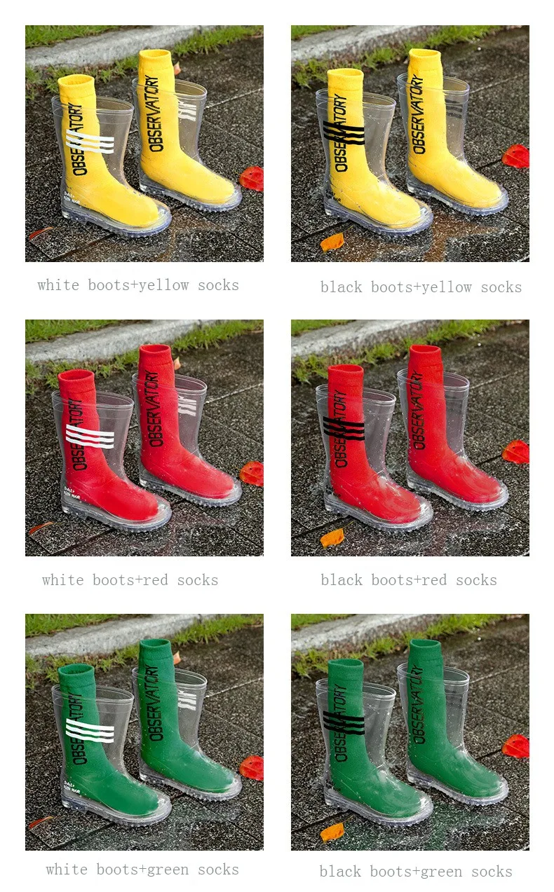 girls rubber boots