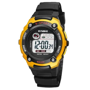 

PANARS Children Watch Digital LED Watches For Children Boys Girls Luminous Alarm Clock Timing Function Waterproof Sport Material