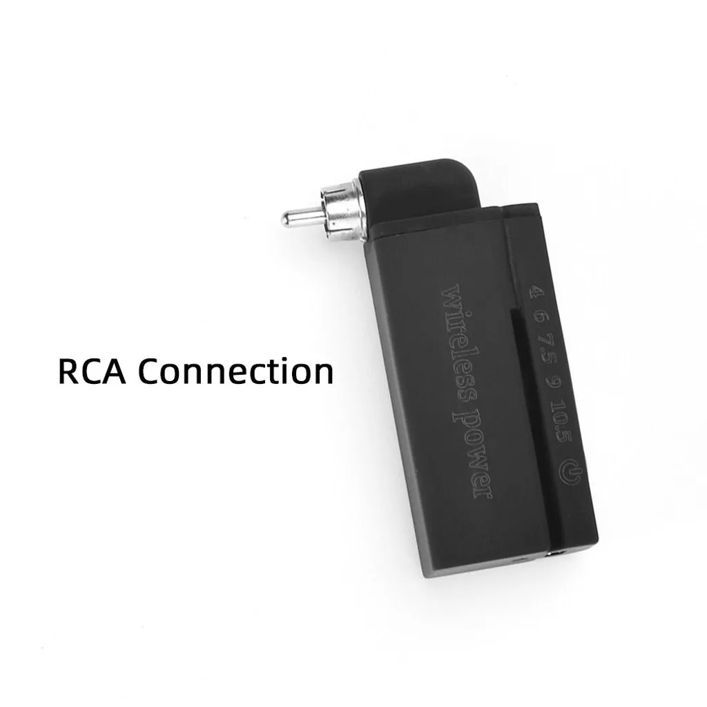RCA Интерфейс 2000 адаптер mA для радио питания миниатюрная тату-машинка беспроводное питание литиевая батарея RCA Интерфейс