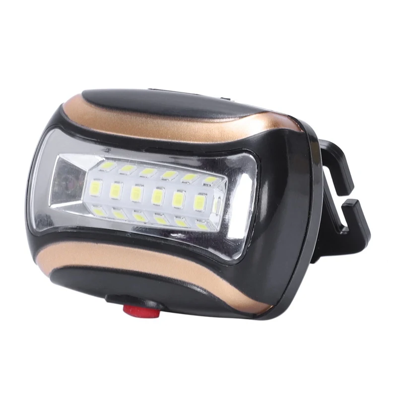 

Portable Mini 6 Led head light lamp 3 Modes Beam Light 3xAaa Headlight Lantern head light lamp Torch For Outdoor Lighting With H