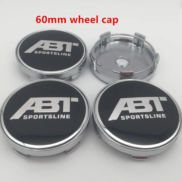 4 stücke ABT Nabendeckel 56mm 60mm 65mm 68mm Auto Rad Kappe