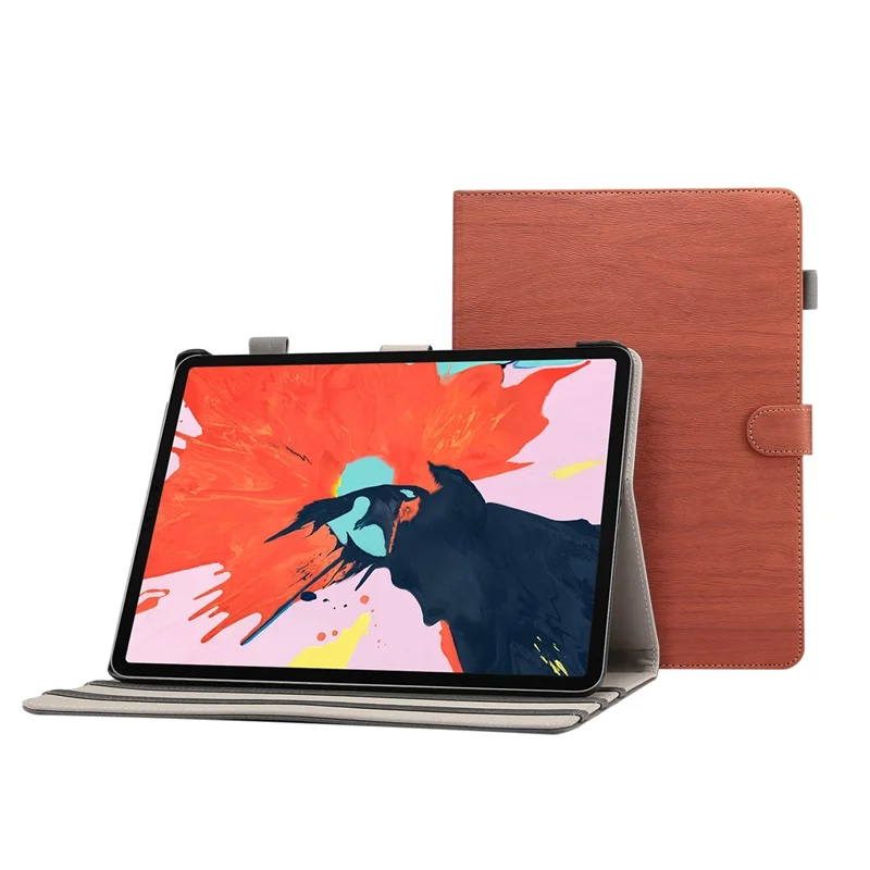 Чехол для iPad Pro 12,9 чехол умный кожаный деревянный узор подставка жесткий чехол для планшета Coque для iPad Pro 12," Чехол
