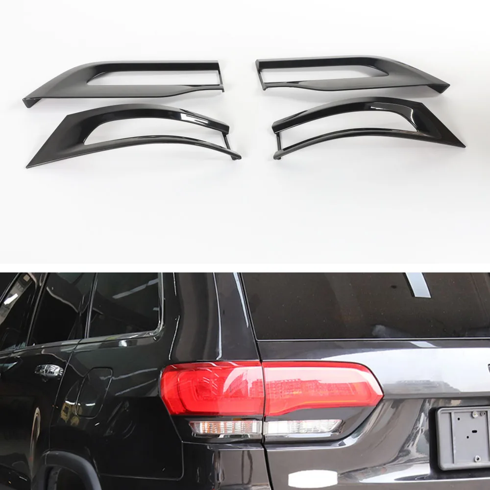 

New Car Styling For Jeep Grand Cherokee 2014 Up Rear Light Lamp Frame Trim Exterior Molding