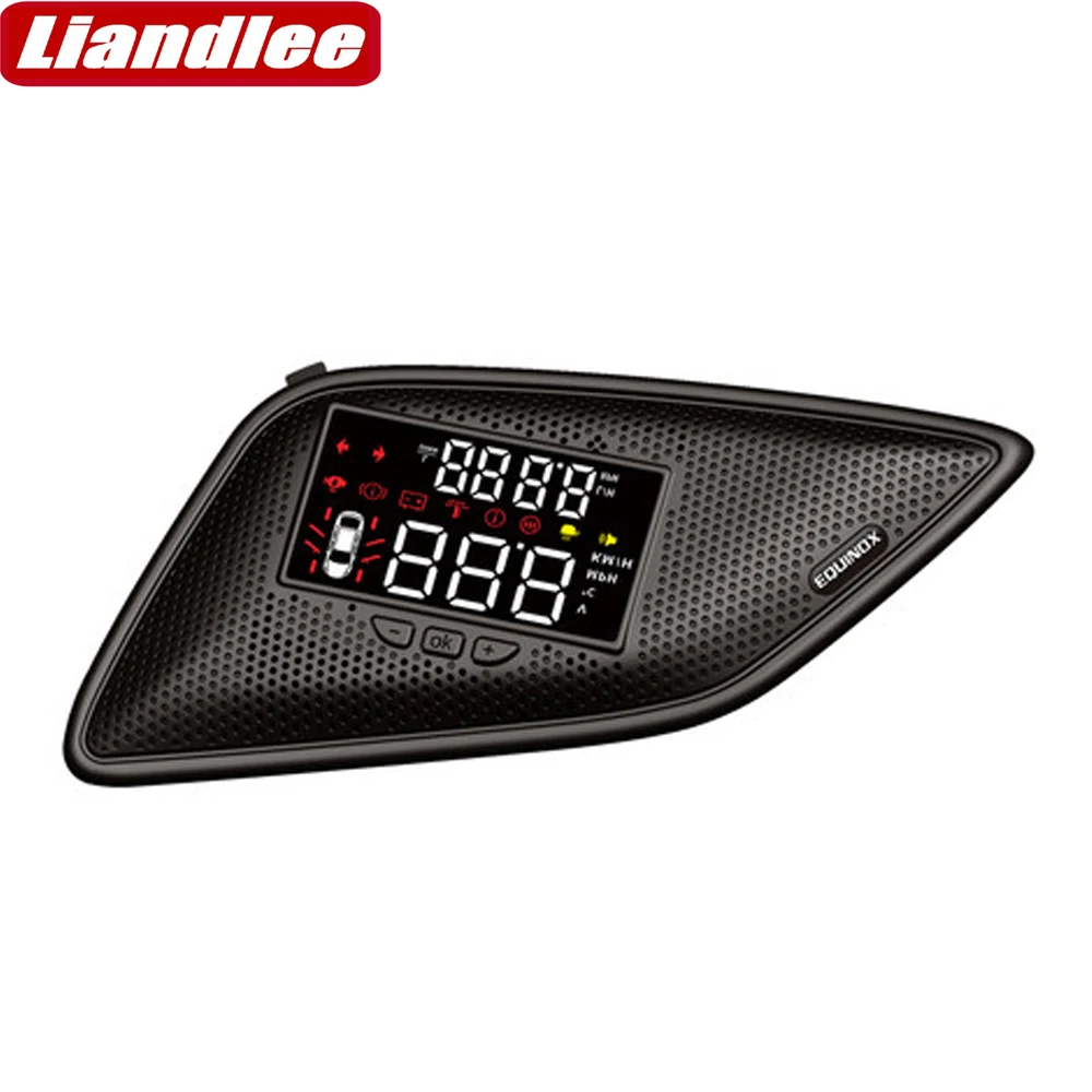 

Liandlee For Chevrolet Equinox 2017 2018 2019 Car Safe electronics Full Function HUD Head Up Display on the windshield projector