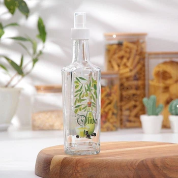 

250 ml Spice Olive Oil Bottle with Push Button Spray