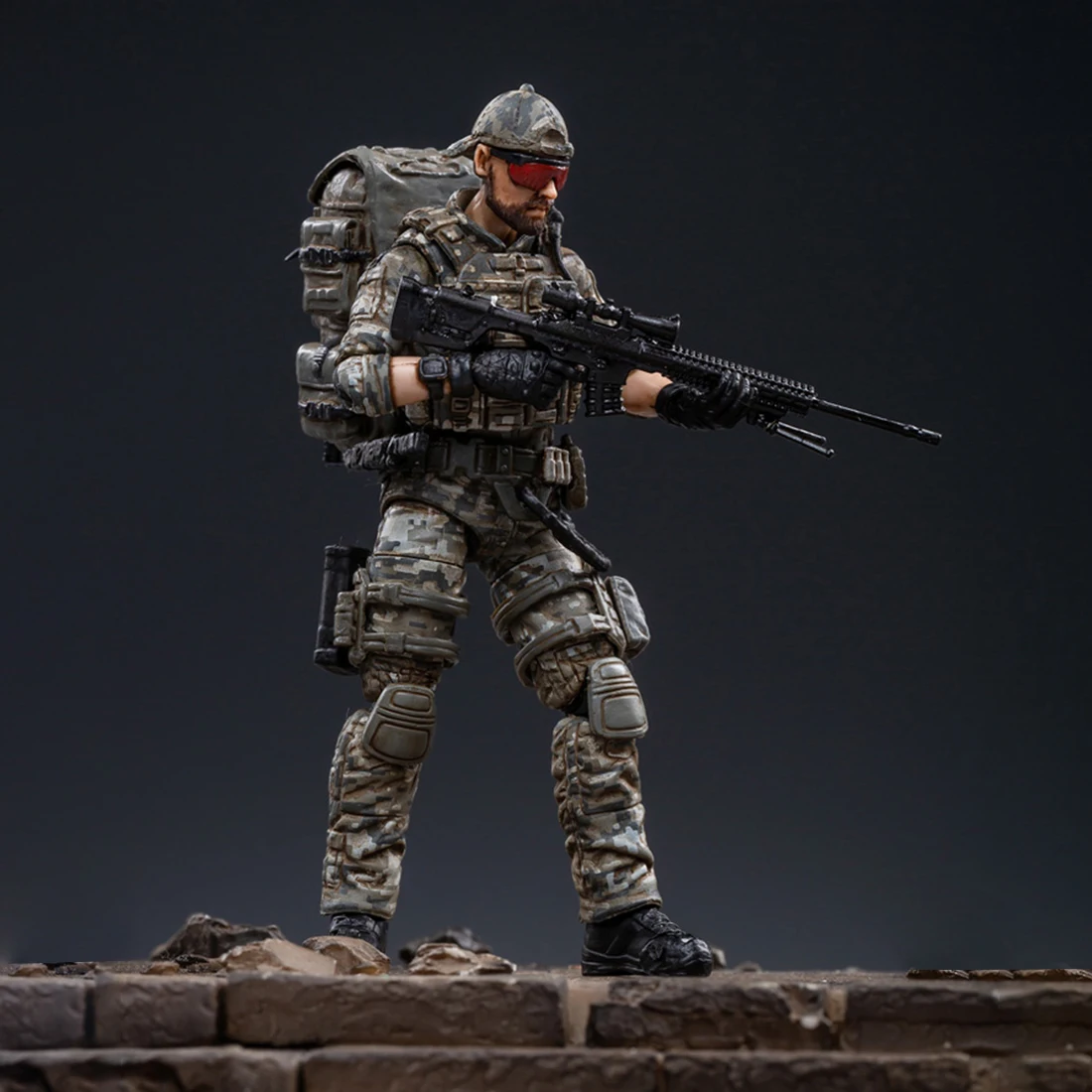 5 шт. 10,5 см 1/18 CF серия 3D DIY Съемная солдатская модель морской корпус Спецназ Модель с высокой степенью уменьшения