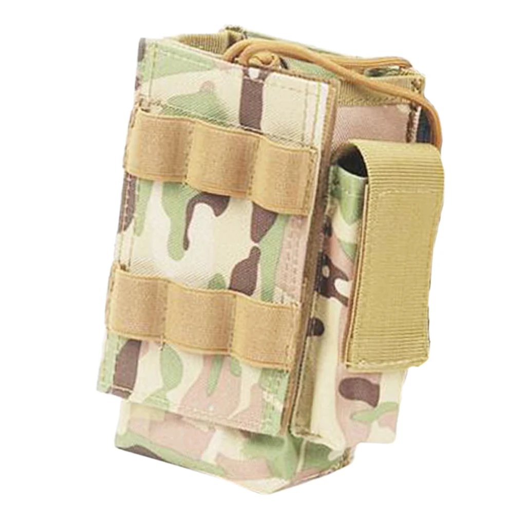 Camo 16x4.5cm Открытый Molle сумка карманная Спортивная посылка поясная сумка для телефона держатель, Кемпинг Туризм Охота путешествия треккинг - Цвет: Camo 16x4.5cm