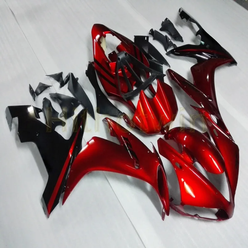 Пользовательский капот мотоцикла для YZF-R1 2004-2006 ABS Пластиковый обтекатель литья под давлением синий