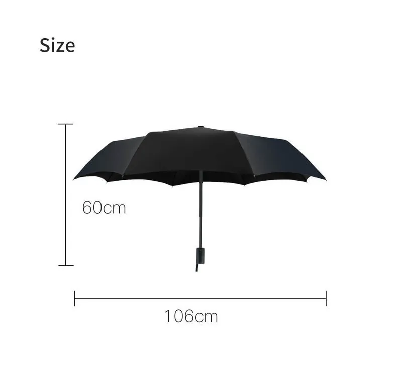 Xiaomi Mijia Pinluo ветростойкий складной автоматический зонт от дождя для женщин авто большие ветрозащитные зонты, дождь для мужчин 8k зонтик