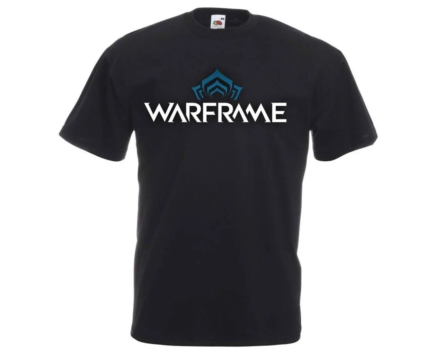 WARFRAME RPG MMO мультиплеер онлайн шутер ролевая игра логотип футболка 100% хлопок для