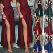 Женская акриловая Офисная Женская обувь на шнуровке, однотонная, натуральная, длина до пола, свободная длинная юбка, Свинг