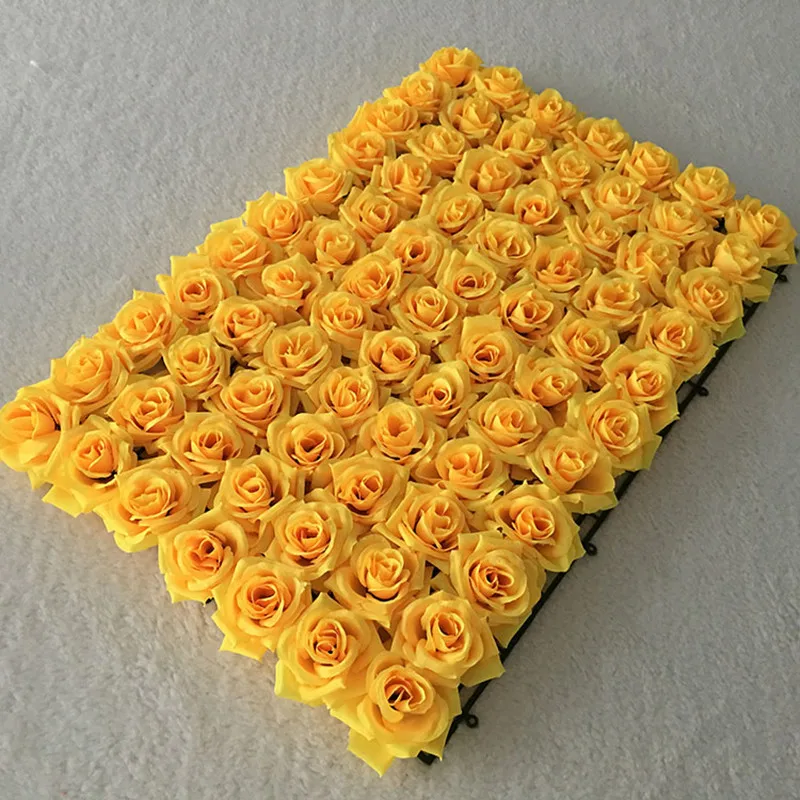 40x60cm 60X40 см Искусственный Шелковый цветок розы настенные Свадебные Рождественские украшения декоративные шелковые гортензии Свадебные украшения фон - Цвет: 40x60cm