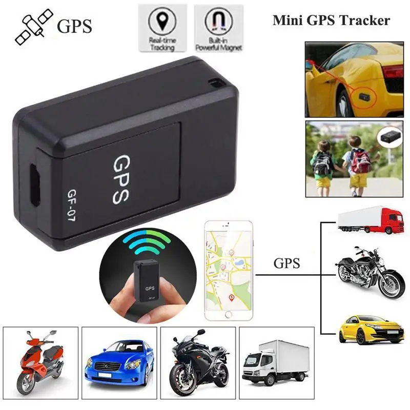 GPS трекер GF 07 09 для автомобилей мотоциклов детей домашних животных|Детекторы