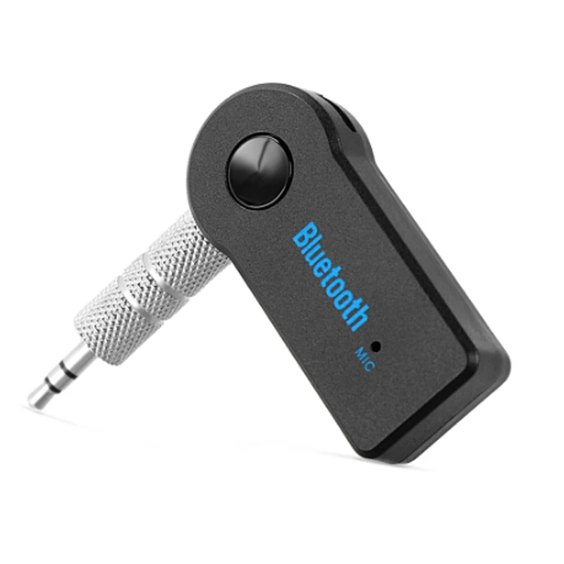 Автомобильный Bluetooth AUX аудио приемник для 2012 honda civic e46 bmw f10 fiat 500 miata ford mustang honda civic audi q5 - Цвет: Черный