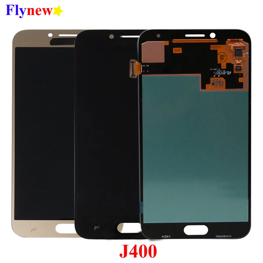 Супер AMOLED HD lcd для samsung Galaxy J4 J400 J400F J400H J400P J400M J400G/DS lcd дисплей кодирующий преобразователь сенсорного экрана в сборе