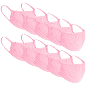 

10PC Color mask Spring Winter Mask Cotton Thin Personality Mask Men Women Dustproof Earloop Face Mouth Mask Summer#S