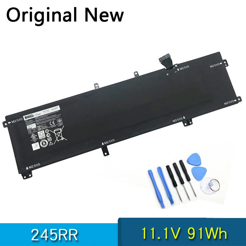 NEW Original 245RR Laptop Battery For DELLXPS 15 9530 9535 Precision M3800 11.1V 91Wh TOTRM H76MV Y758W 0H76MY 07D1WJ 701WJ | Компьютеры и