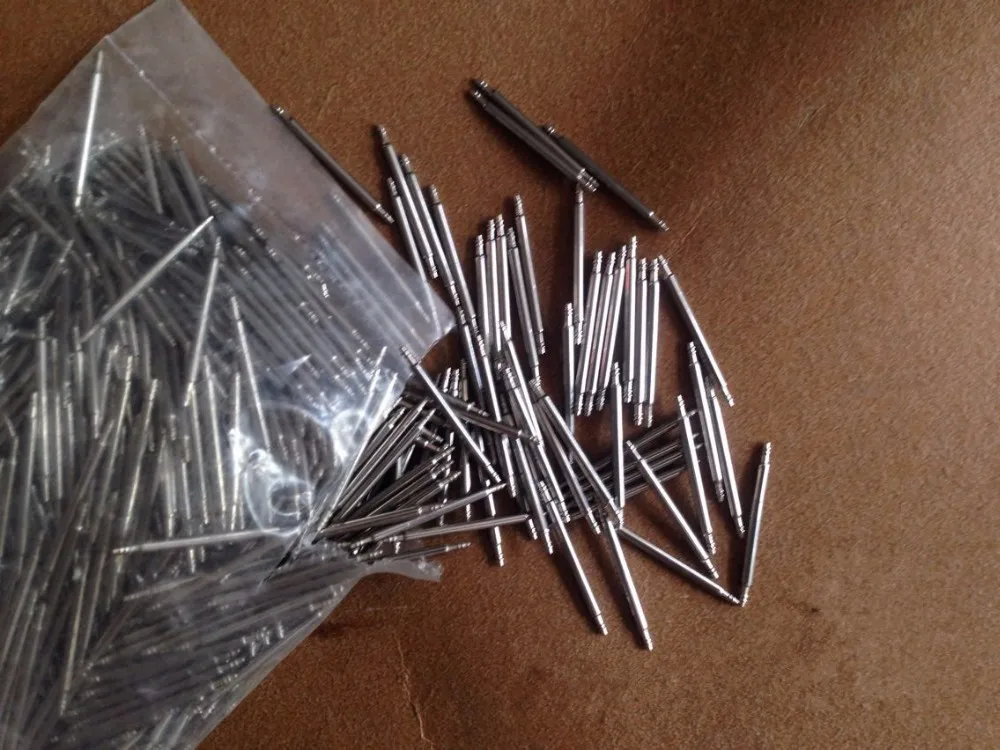 Hot sale 1000 pcs/ set Stainless Steel Watch Band Spring Bars set Strap Link Pins Tool 19mm 20mm 21mm 22mm 23mm 24mm Accessories