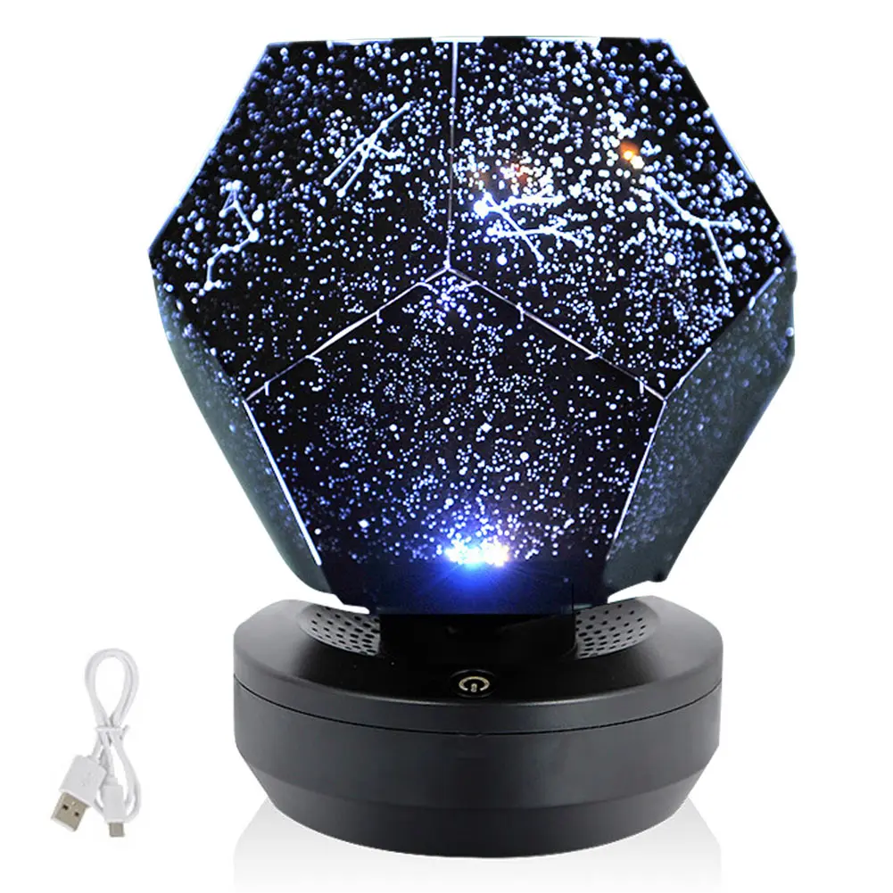 Christmas 60000 Stars Starry Sky Projector Light DIY Assembly Home Planetarium Lamp Bedroom HYD88 - Цвет: 6