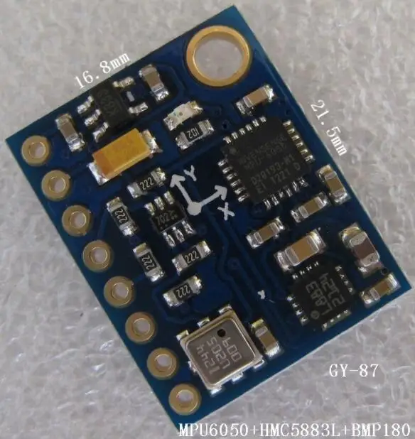 GY-87 10DOF MPU6050 HMC5883L BMP180 Сенсор модуль
