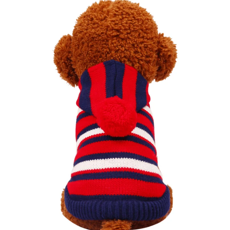 Одежда для собак пальто маленьких куртка с капюшоном зимняя теплая одежда щенка