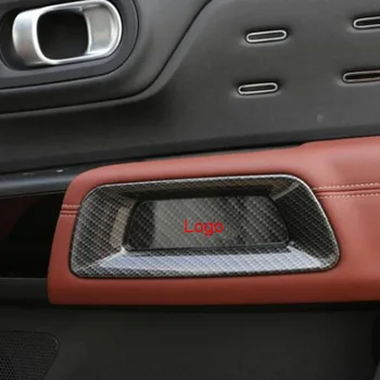 

for CITROEN C5 Aircross 2018-2019 2/4PCS ABS Cover sticker Trim Car Styling Interior Door Armrest leakproof Cover sticker