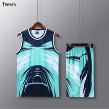 Баскетбольная майка Джерси Двусторонняя Мужская 2 кристалла по бокам Колледж спортивные баскетбольной команды рубашка с Шорты тренировочный спортивный без рукавов Новинка