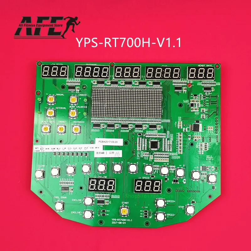 Беговая дорожка: верхний Управление YPS-RT700H-V1.1 для импульсной PT400 RT700 UNIONBRIDGE UBV-3700