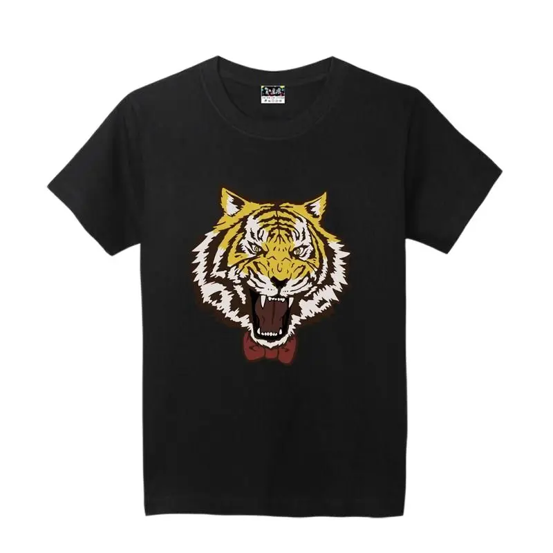 High-Q унисекс YURI on ICE Yuri Plisetsky Tiger хлопковая свободная футболка Топы | Мужская одежда