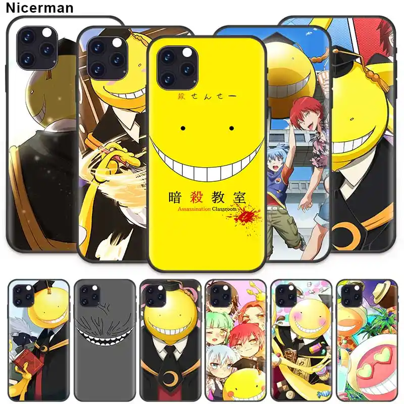 Anime Phone Case Assassination Classroom Phone Case Japanese Phone Case For Iphone 12 Pro Max 11 Pro Max X Xs Xr 6s 7 8 Plus Phone Case Bags Purses Electronics Cases Explorer Amoon Fund