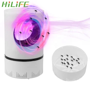 

HILIFE Electric USB Mosquito Killer Lamp Low-voltage Zapper Muggen Insect Killer UV Repellent Lamp Fly Mosquito Trap Light