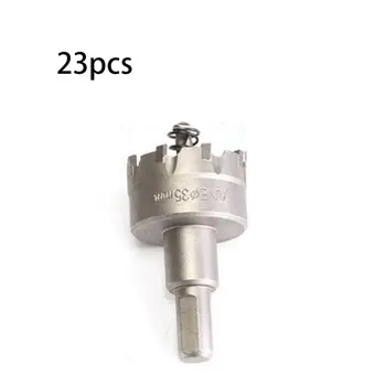 

Stainless Steel Hole Opener 22-65Mm Set Tct Carbide Hole Opener Metal Reaming Bit Set