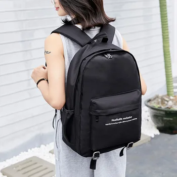 

2019 Shoulder bag New Korean Version Of The Wild Travel bag Student bag Backpack Men And Women Tide