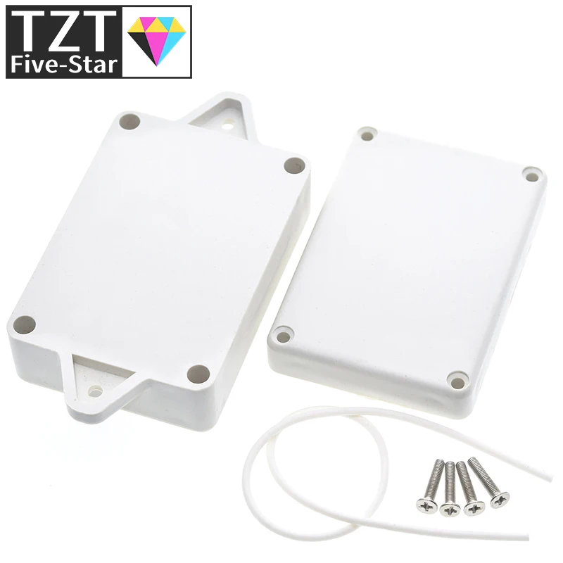 TZT 1/3PCS 85x58x33mm Wasserdichte Abdeckung Kunststoff Elektronische Kabel Projekt Box Gehäuse Fall DIY – Detail 3