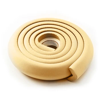 

Essential Home High Elastic 2M NBR Foam Kids Safety Table Corner Softener Cushion Strip Double-sided Adhesive Guard Protector